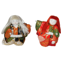 木目込人形 歌舞伎人形 豆連獅子 【人形堂】