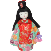 木目込人形 童人形 花つみ【人形堂】