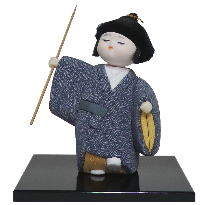 木目込人形 がき大将 形山作【人形堂】
