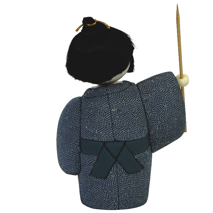 木目込人形 がき大将 形山作【人形堂】