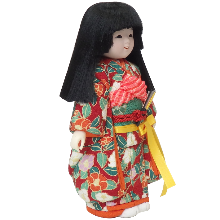 木目込人形 市松人形 きらら女 形山作【人形堂】