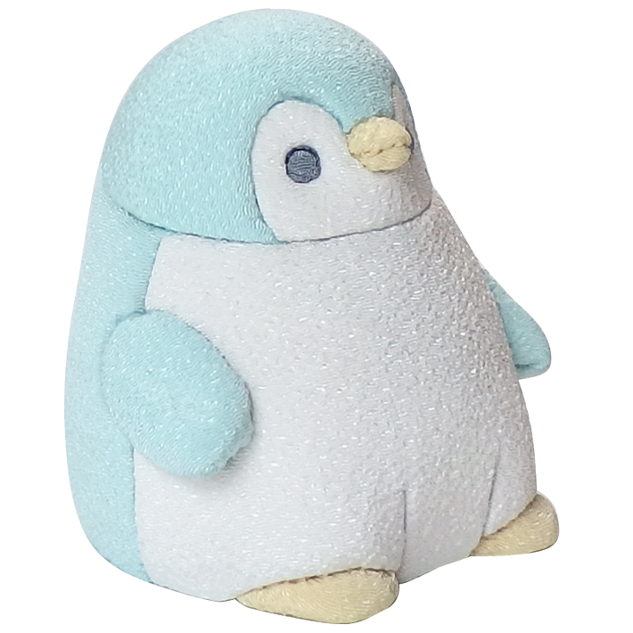 木目込人形 ペンギン 形山作【人形堂】