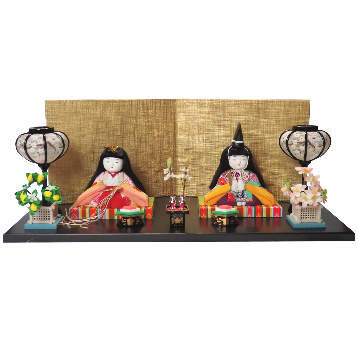 木目込雛人形 豆雛 形山作【人形堂】