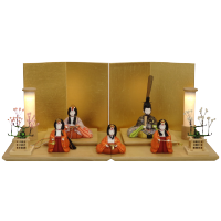 木目込み雛人形 宝徳雛 形山作【人形堂】