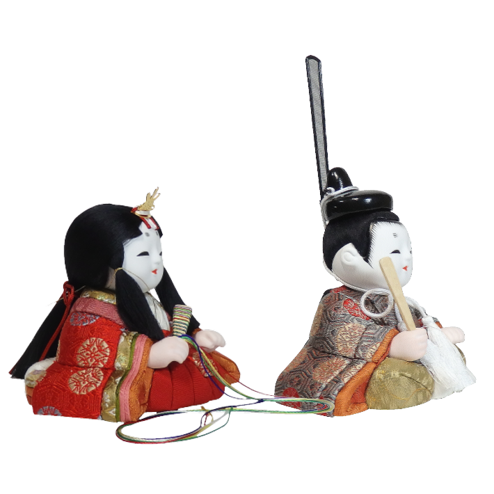 木目込み雛人形 祝賀雛 形山作【人形堂】