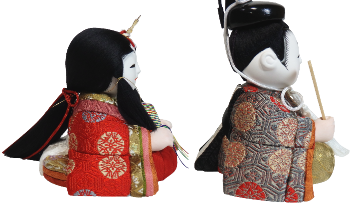 木目込み雛人形 祝賀雛 形山作【人形堂】
