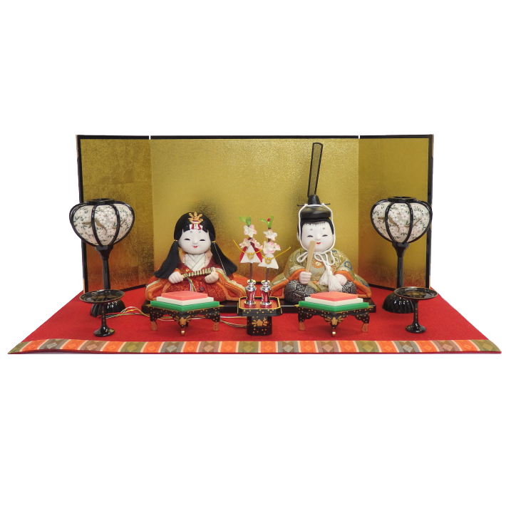 木目込雛人形 祝賀雛 形山作【人形堂】