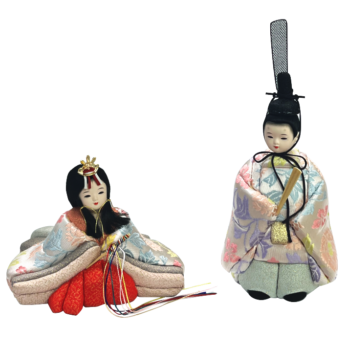 木目込雛人形 寿雛 形山作【人形堂】