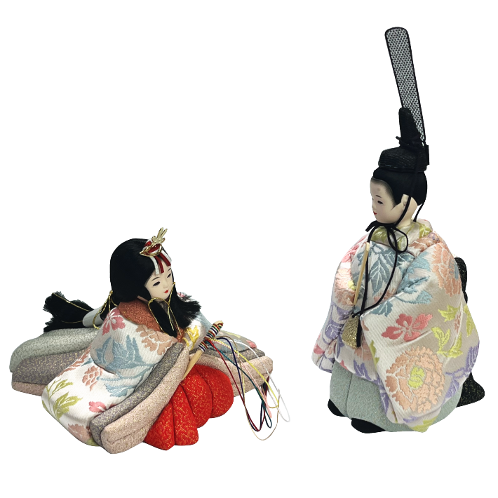 木目込雛人形 寿雛 形山作【人形堂】