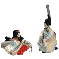 木目込み雛人形 寿雛 形山作【人形堂】