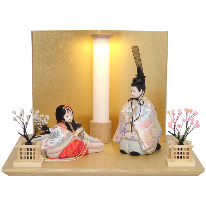 木目込み雛人形 祝賀雛 形山作【人形堂】