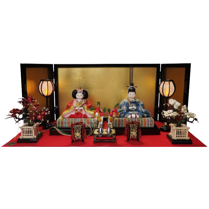 木目込み雛人形 おさな_有職 形山作【人形堂】