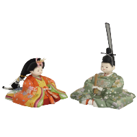 木目込み雛人形 おさな 形山作【人形堂】