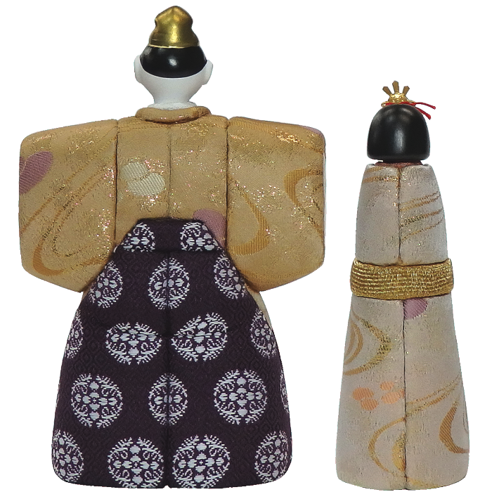 木目込み雛人形 香華立雛 形山作【人形堂】