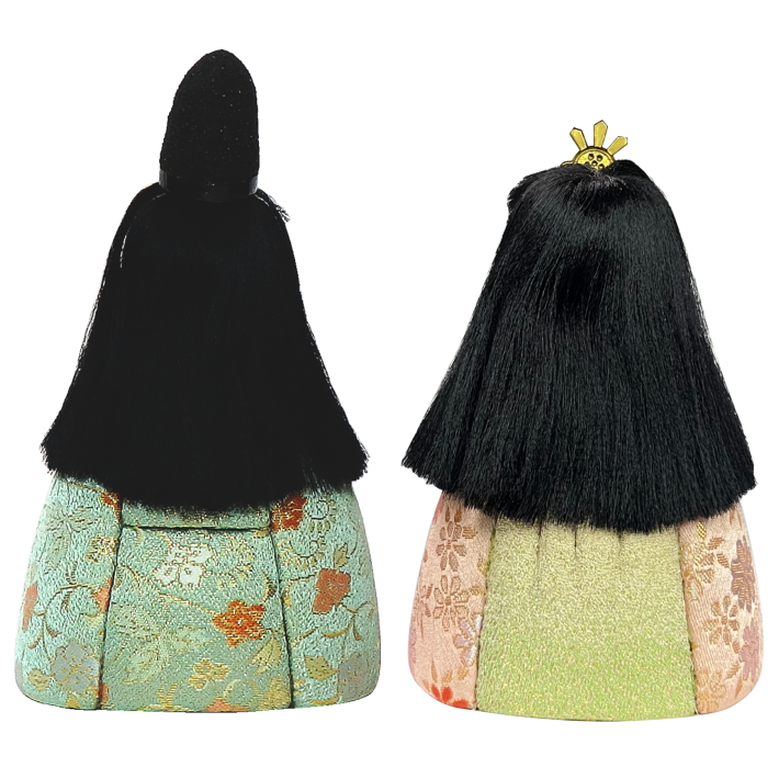 木目込み雛人形 変り立雛 形山作【人形堂】