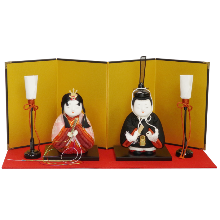 木目込雛人形 福びな 形山作【人形堂】