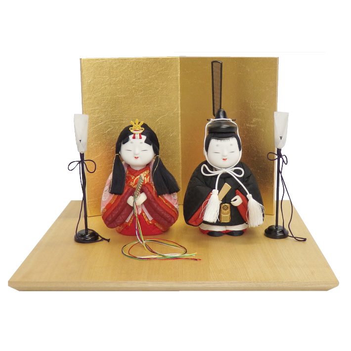 木目込雛人形 福びな 形山作【人形堂】