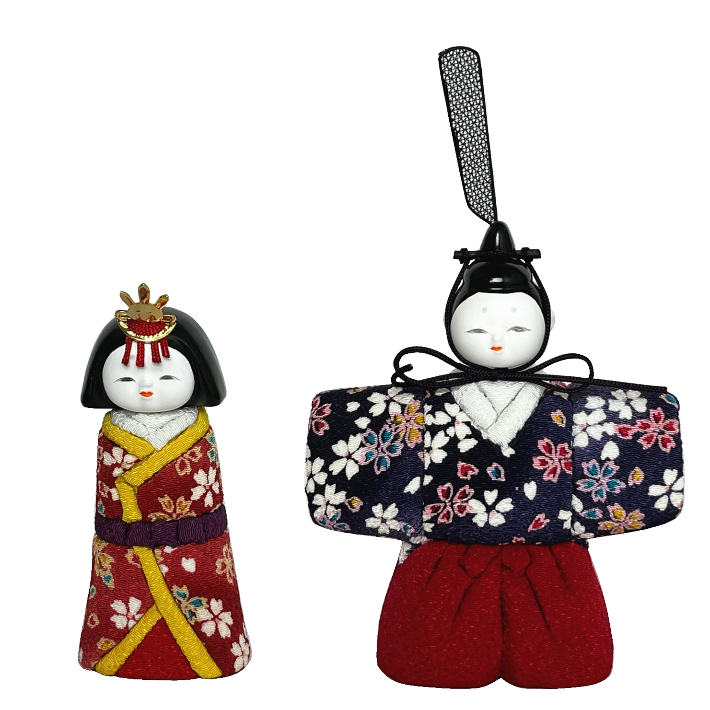 木目込み雛人形 芥子立雛 形山作【人形堂】