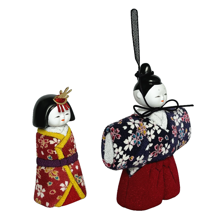 木目込み雛人形 芥子立雛 形山作【人形堂】