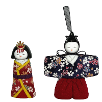 木目込み雛人形 芥子立雛 形山作【人形堂】