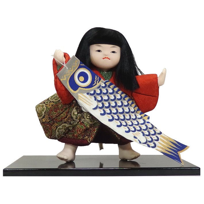 【18％OFF】 木目込人形 五月人形 鯉金時【人形堂】 工芸品