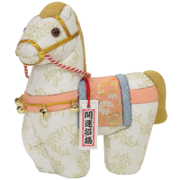 木目込人形 干支 午 吉祥午_大 形山作【人形堂】