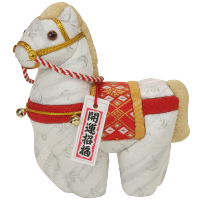 木目込人形 干支 午 吉祥午_小 形山作【人形堂】